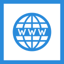 Colored,Line,Media,Social media,Square,Website,Www